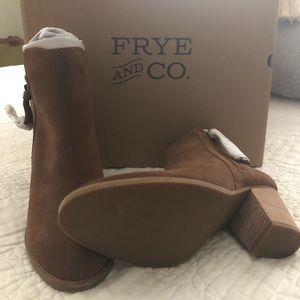 Frye Suede ankle booties